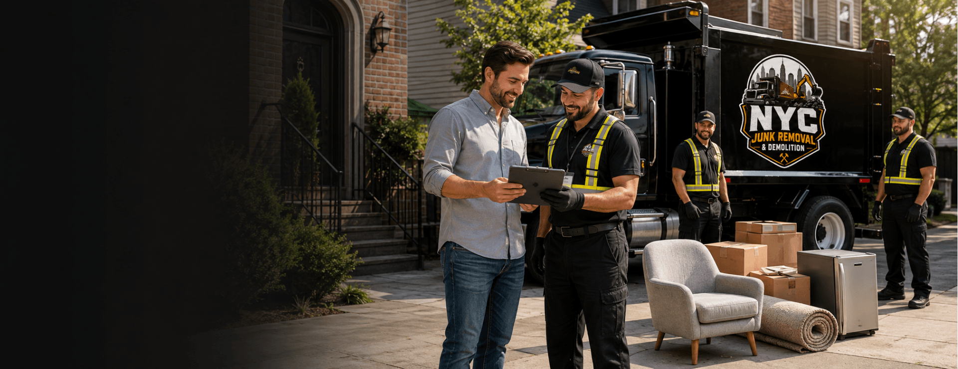 NYC Junk Removal upfront pricing